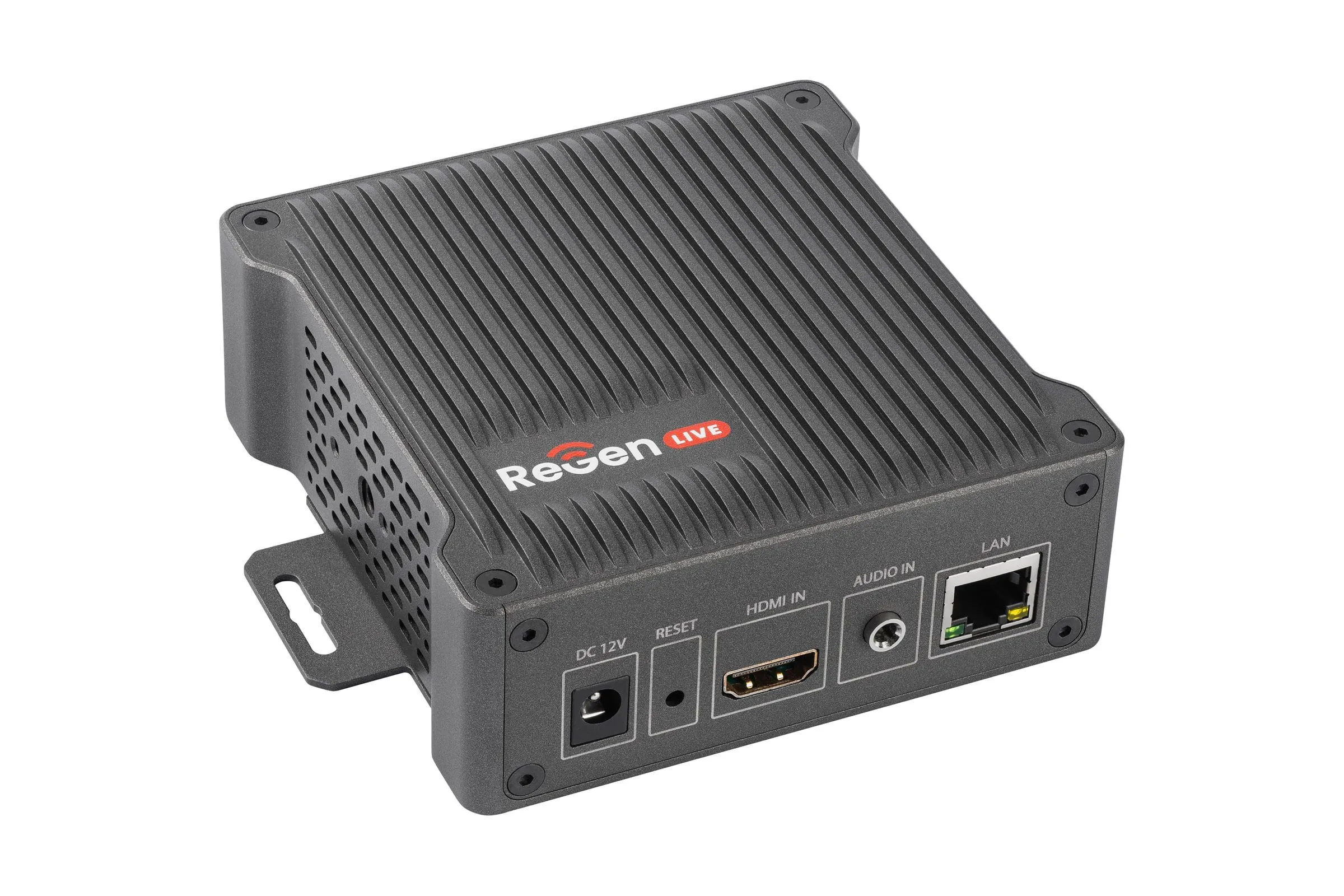 ReGen LIVE HDMI encoder — front three-quarter view