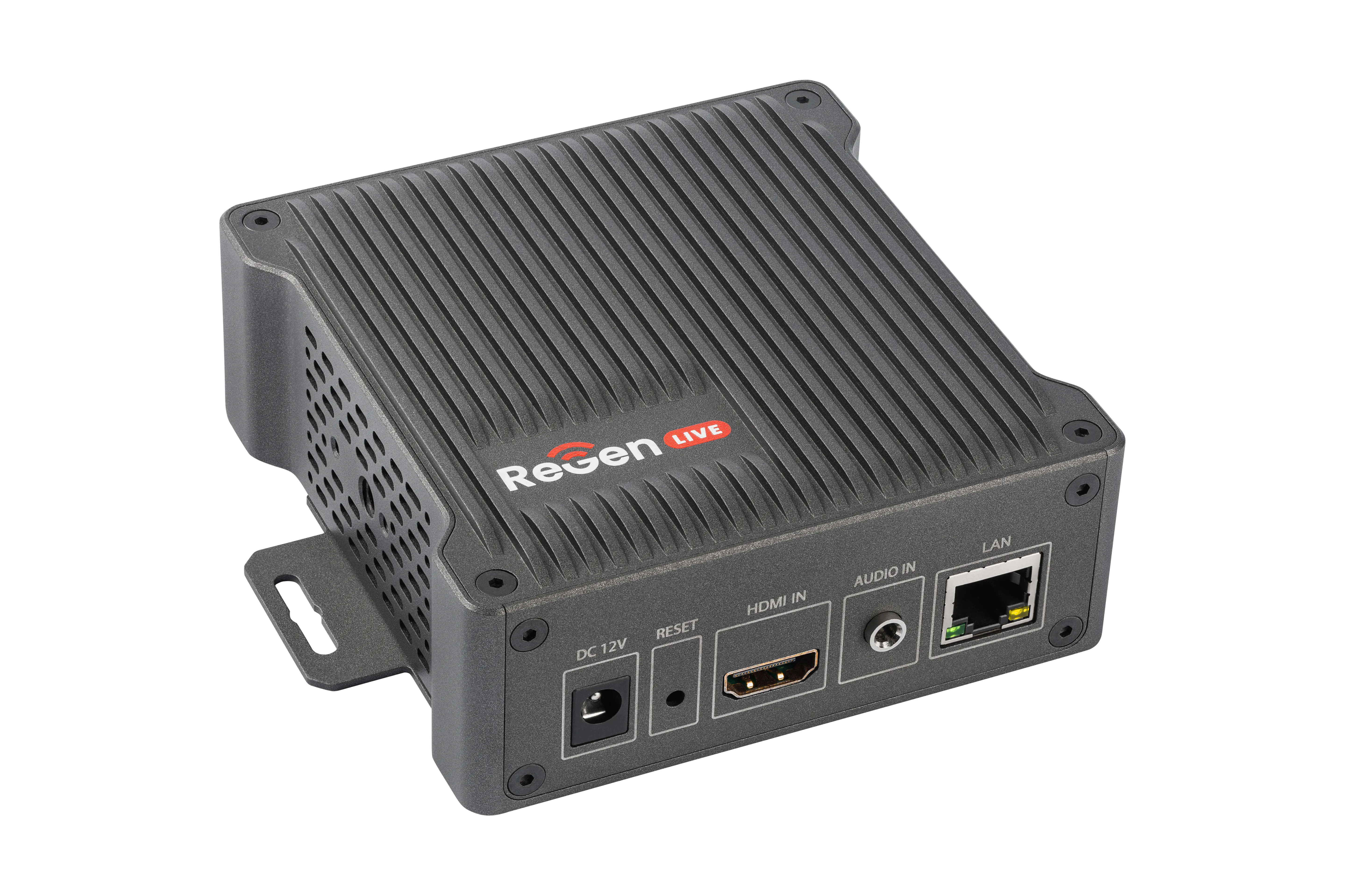 ReGen LIVE HDMI encoder — front three-quarter view