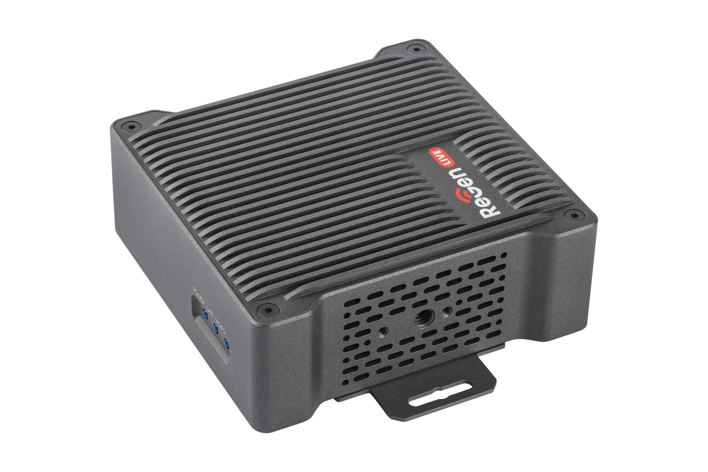 ReGen LIVE HDMI encoder — front face with status indicators