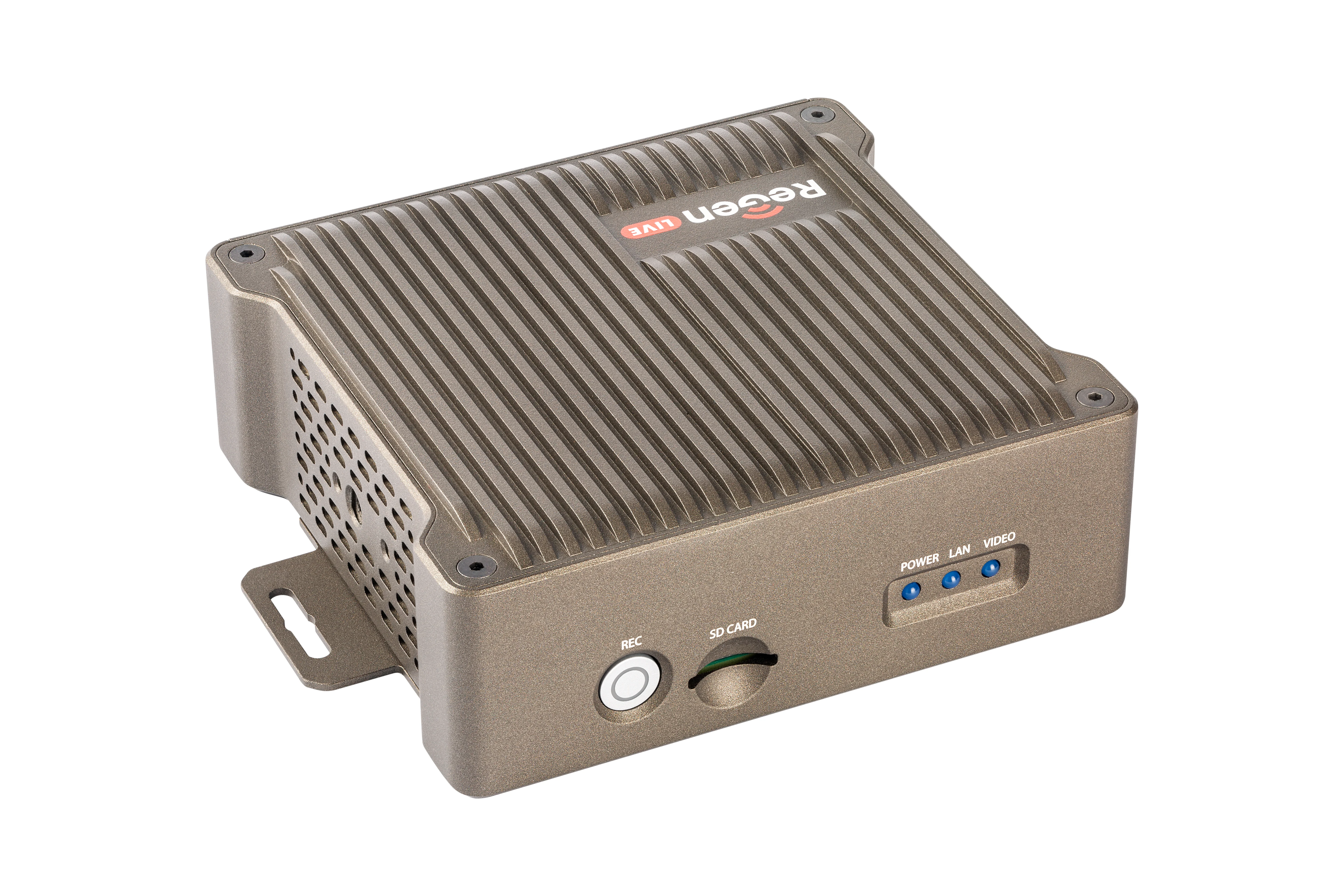 ReGen LIVE 3G SDI encoder — side profile showing port arrangement