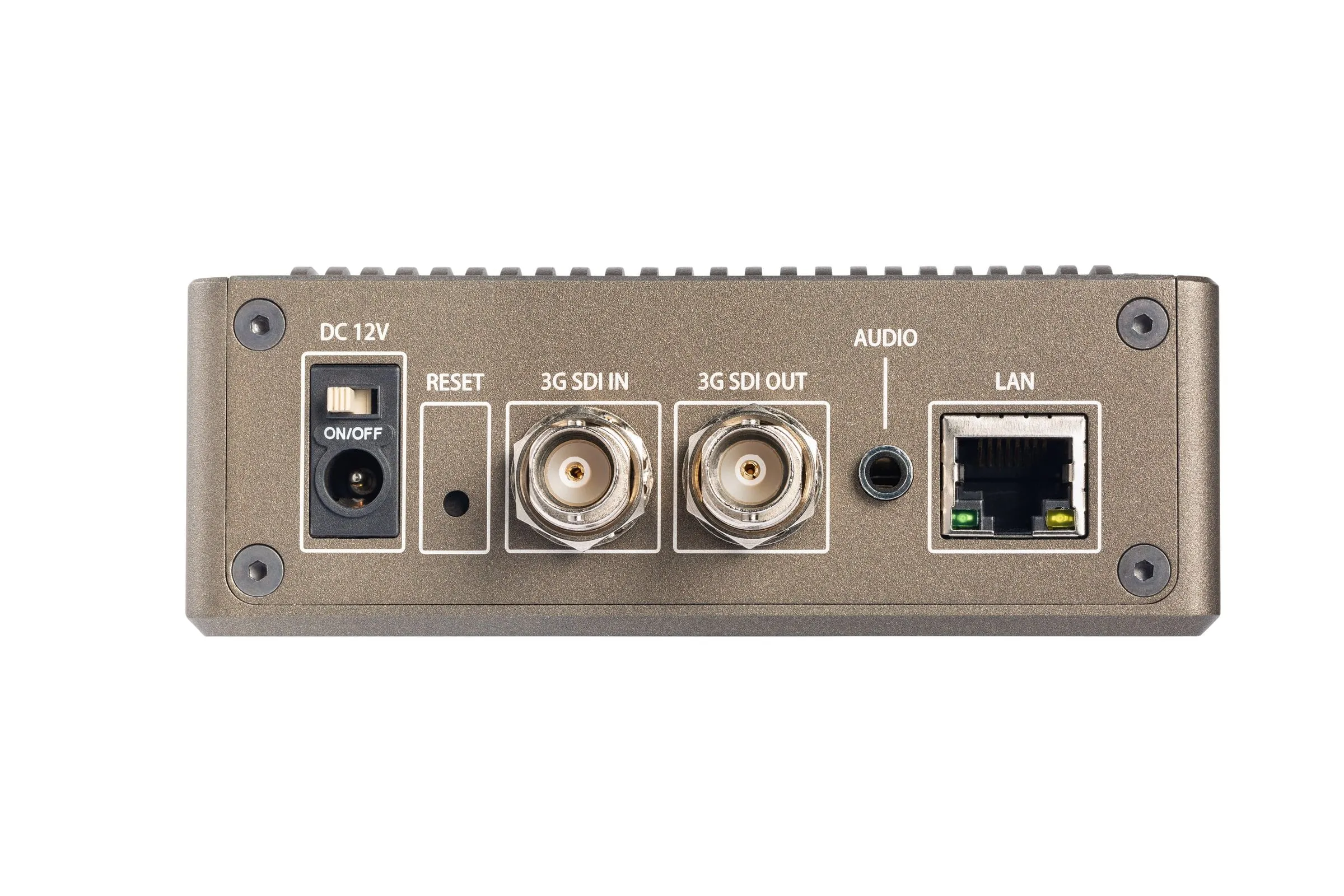 ReGen LIVE 3G SDI encoder — alternate angle showing power input